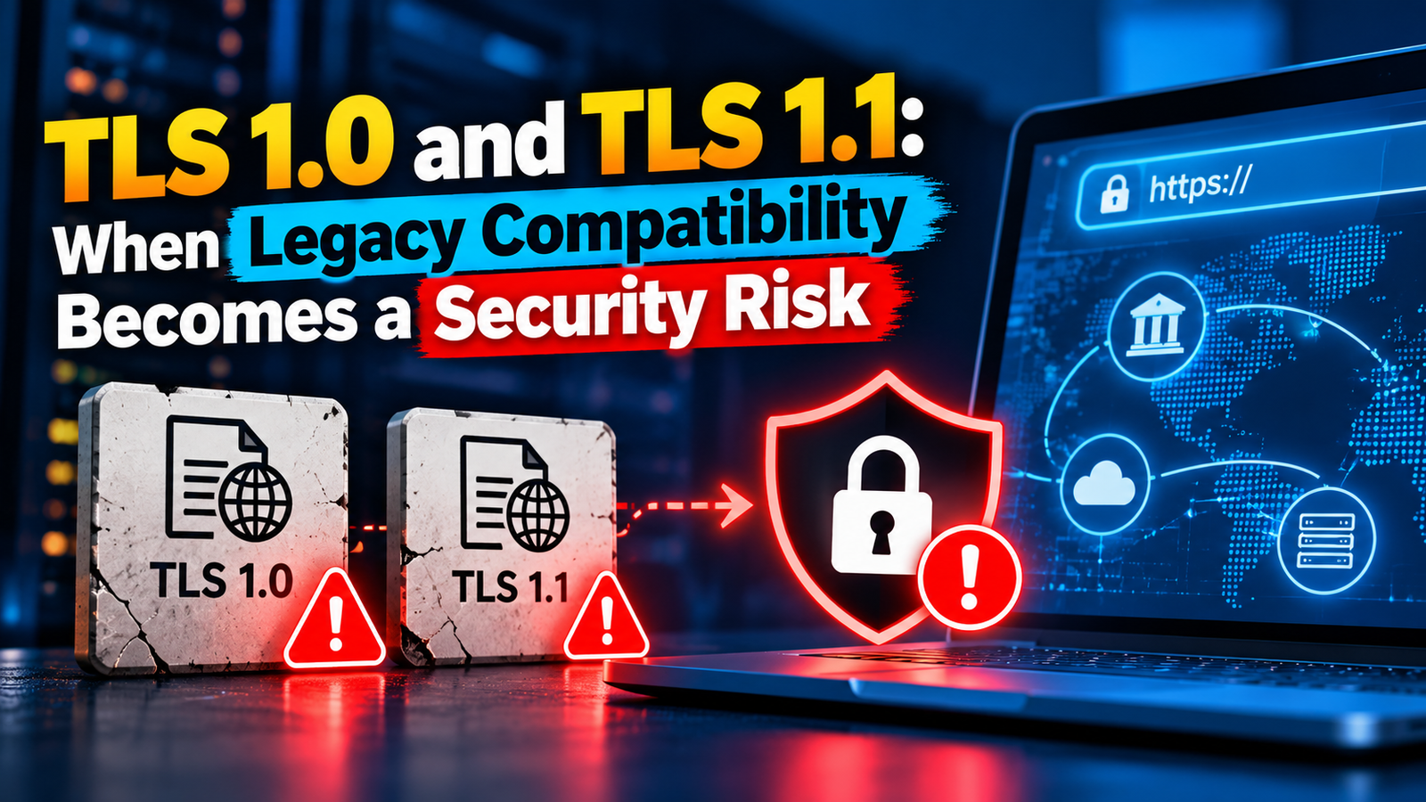 TLS 1.0 and TLS 1.1: When Legacy Compatibility Becomes a Security Risk